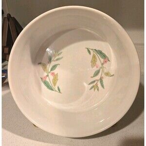Vintage Shafford Souffle Dish | Herbs and Spices Porcelain, 7.5 inch